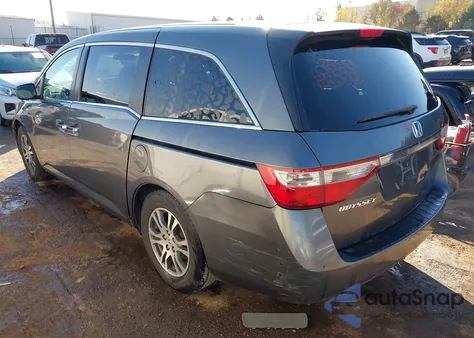 2012 Honda Odyssey Ex из США, поврежденный, VIN 5FNRL5H45CB044455